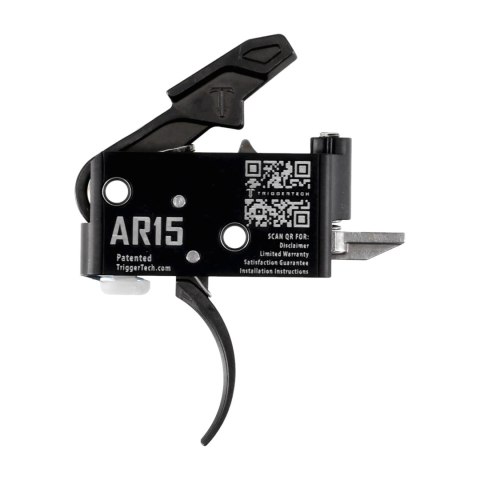 Spust Triggertech AR15 Adaptable PVD Black Curved- język spustowy zagięty - Two Stage