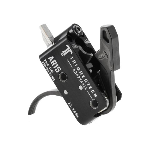 Spust Triggertech AR15 Adaptable PVD Black Curved- język spustowy zagięty - Two Stage