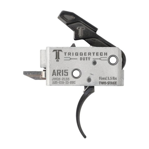 Spust Triggertech AR15 Duty 3,5 lb - język spustowy zakrzywiony - Two Stage