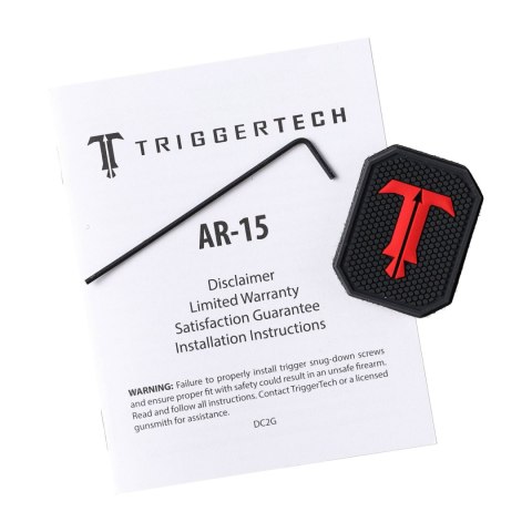 Spust Triggertech AR15 Duty 3,5 lb - język spustowy zakrzywiony - Two Stage