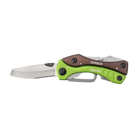 Multitool Gerber Crucial zielony