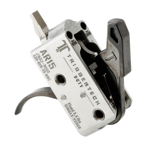 Spust Triggertech AR15 Duty 3,5 lb - język spustowy zakrzywiony - Single Stage