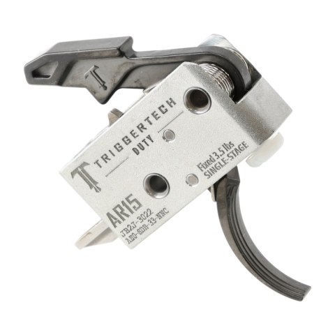 Spust Triggertech AR15 Duty 3,5 lb - język spustowy zakrzywiony - Single Stage