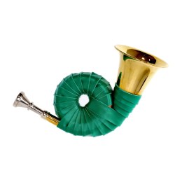 Sygnałówka - Róg Kieszonkowy Skórzany