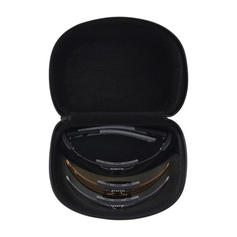 Zestaw okularów Beretta InterMask Eyeglasses, grafit/bezbarwny/żółty