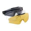 Zestaw okularów Beretta InterMask Eyeglasses, grafit/bezbarwny/żółty
