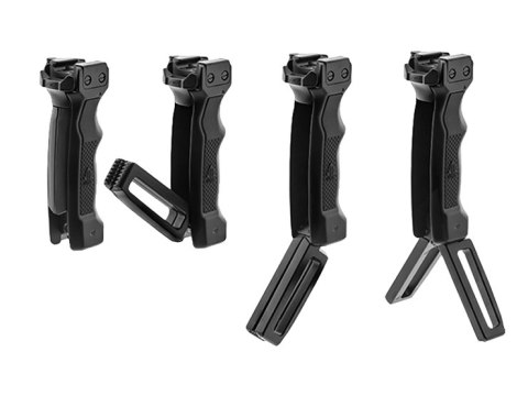Bipod Leapers UTG składany D-Grip Ambi