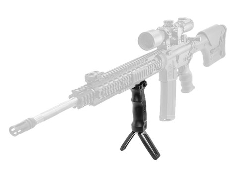 Bipod Leapers UTG składany D-Grip Ambi