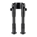Dwójnóg UTG Shooter's SWAT Bipod Rubber Feet 6,2" - 6,7" Picatinny, czarny