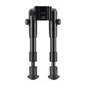 Dwójnóg UTG Shooter's SWAT Bipod Rubber Feet 6,2" - 6,7" Picatinny, czarny