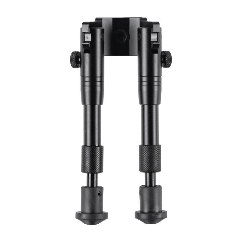 Dwójnóg UTG Shooter's SWAT Bipod Rubber Feet 6,2" - 6,7" Picatinny, czarny