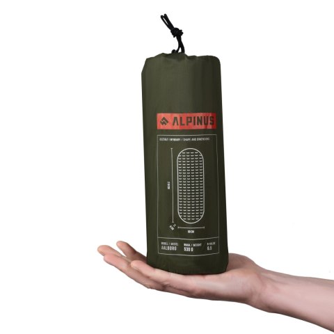 Materac Alpinus Aalborg, zielony