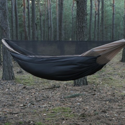Podpinka Underquilt TigerWood Marra 2.0 Climashield Apex 2.0 200 cm, czarna