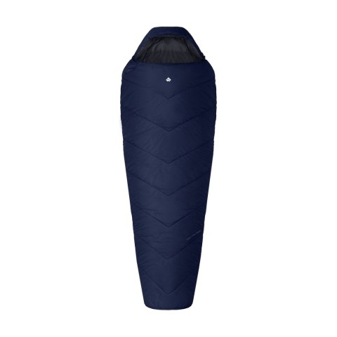 Śpiwór Alpinus Fiber Pro 1500 dla leworęcznych, granatowy