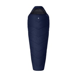 Śpiwór Alpinus Fiber Pro 1500 dla praworęcznych, granatowy