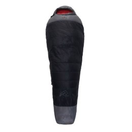 Śpiwór puchowy Robens Serac 600 dla praworęcznych -14C (195 cm) - czarny