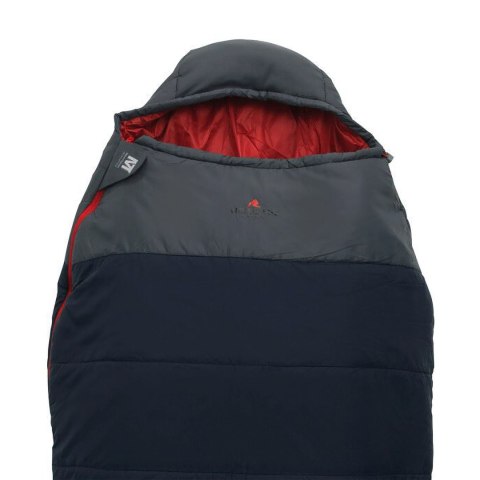 Śpiwór syntetyczny Robens Moraine II dla praworęcznych +5 (195 cm) - granatowy