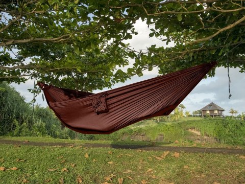 Hamak Ticket To The Moon jednoosobowy czekoladowy