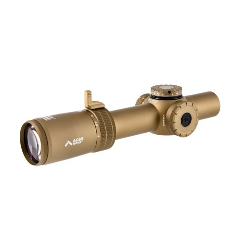 Luneta celownicza Primary Arms Compact PLx-1-8x24 mm FFP iR ACSS Nova Reticle FDE