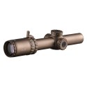 Luneta celownicza Primary Arms SLx 1-6x24mm SFP Gen IV - Illuminated ACSS Nova Fiber Wire Reticle FDE