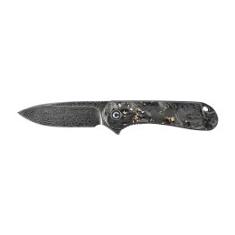 Nóż składany Civivi Elementum C907C-DS1 shredded carbon fiber / golden black