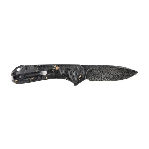 Nóż składany Civivi Elementum C907C-DS1 shredded carbon fiber / golden black