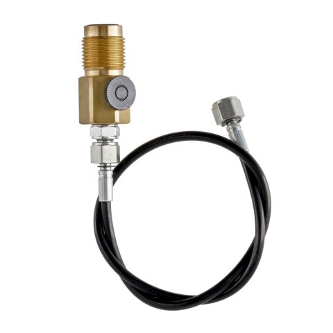 Szybkozłączka Walther z ogranicznikiem przepływu 45 cm