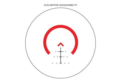 Celownik pryzmatyczny Primary Arms SLx 3x Micro Prism iR Red ACSS Raptor 7.62/300BO Yard FDE