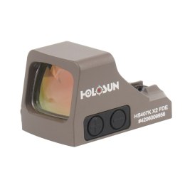 Kolimator Holosun HS407K X2 FDE Open Reflex SubCompact Pistol Sight