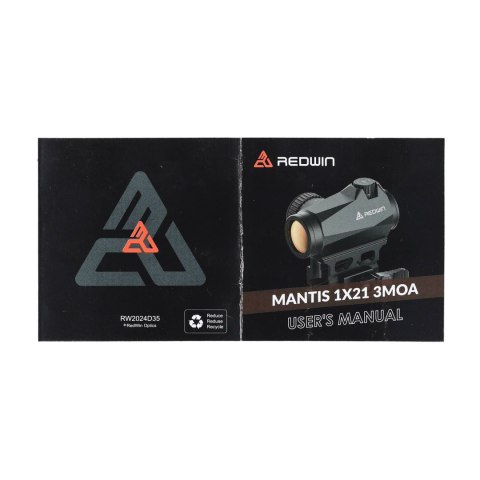 Kolimator Redwin Mantis 1x21 3MOA, RWD35