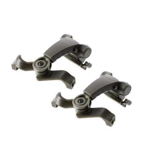 Montaż nahełmowy Earmor ARC dla ochronników Mark 3 M16 zielony