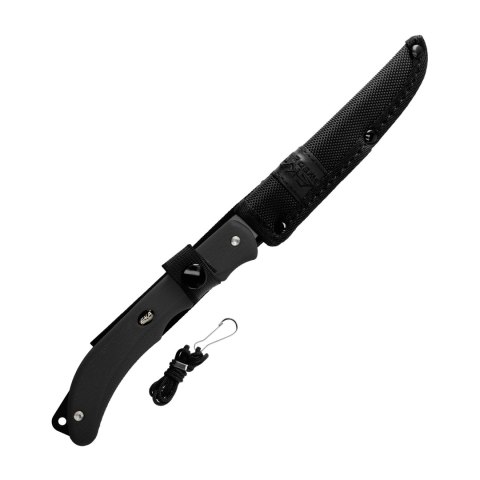 Nóż o stałej klindze Eka DUO czarny