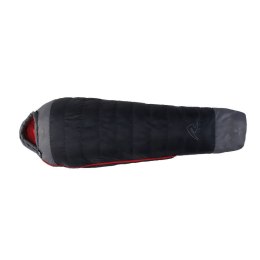 Śpiwór puchowy Robens Serac 300 dla leworęcznych -4C (195 cm) - czarny