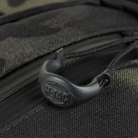 Torebka M-Tac Cross Bag Slim Elite Hex, kamuflaż czarny/czarny