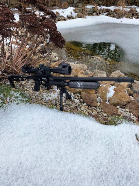 Air rifle PCP KATRAN LB 5,5 mm/.22 ,