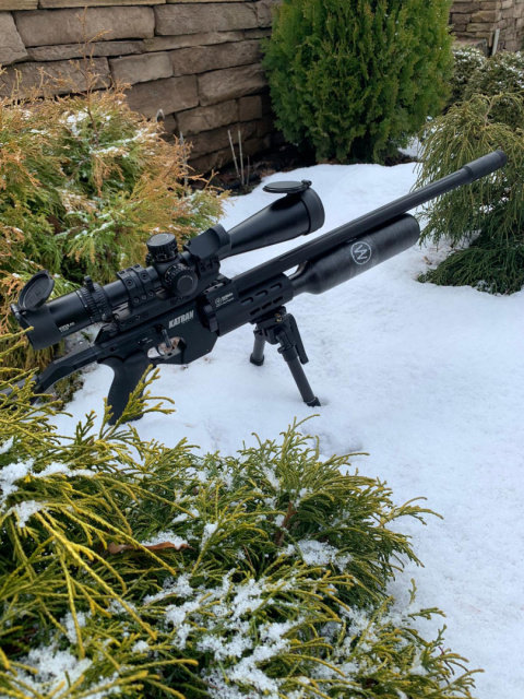 Air rifle PCP KATRAN LB 5,5 mm/.22 ,
