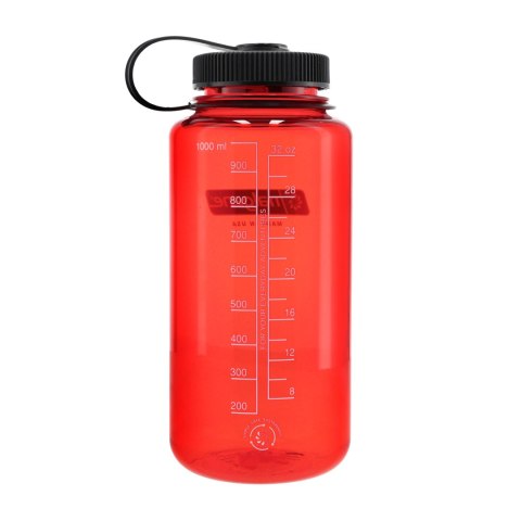 Butelka Nalgene Wide Mouth 1 l czerwona z szerokim wlewem