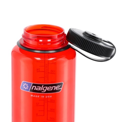 Butelka Nalgene Wide Mouth 1 l czerwona z szerokim wlewem