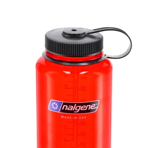 Butelka Nalgene Wide Mouth 1 l czerwona z szerokim wlewem