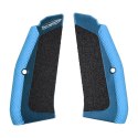 Długie okładziny Toni System do pistoletów CZ niebieskie