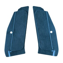 Długie okładziny Toni System do pistoletów CZ niebieskie