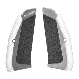 Długie okładziny Toni System do pistoletów CZ srebrne