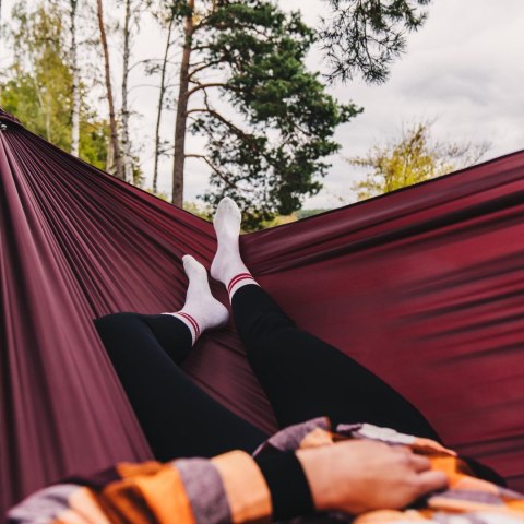 Hamak Lesovik Bystry burgundy ron