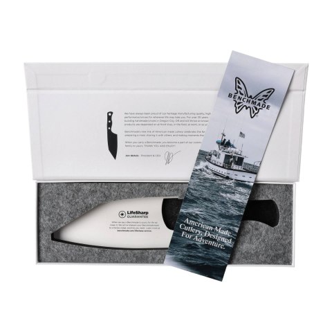 Nóż kuchenny Benchmade Station Knife 4010-02 Maple Richlite