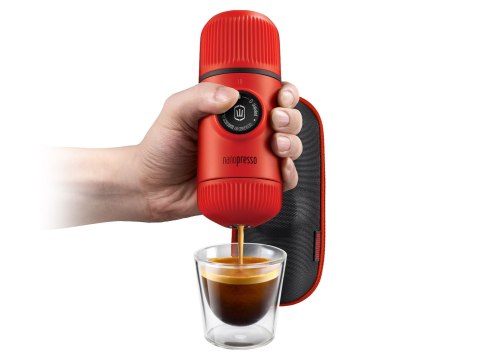 Podróżny ekspres Wacaco Nanopresso Lava Red z etui