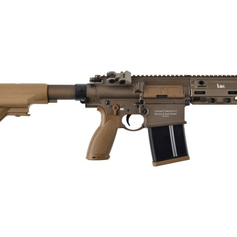 Replika karabinek ASG H&K Heckler&Koch HK M110 A1 6 mm gaz, zielono-brązowy