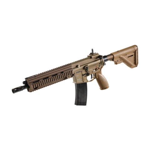 Replika karabinek ASG H&K Heckler&Koch HK416 A5 6 mm złota auto green gas
