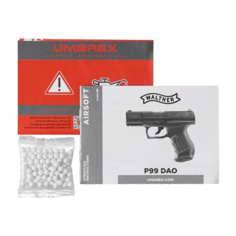 Replika pistolet ASG Walther P99 DAO 6 mm