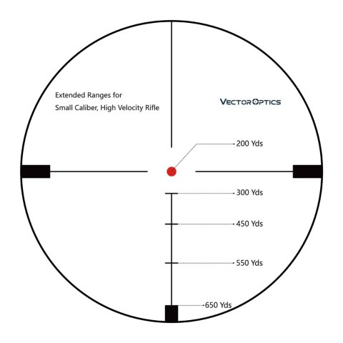 Luneta celownicza Vector Optics Hugo 3-12x44GT VOI-10BDC SFP FMC SCOM-31 czarna