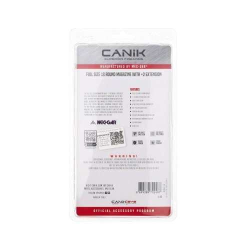 Magazynek do pistoletów Canik full size 20 nabojowy ze stopką